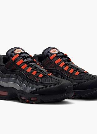 Nike air max 95 black кроссовки