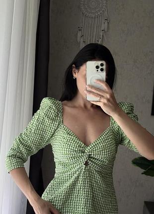 Кофтинка в клітинку💚