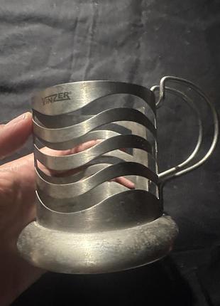 Подстаканник нержавейка  vinzer