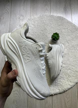 Женские новые спортивные кроссовки hoka clifton 10 new 40р(25.5см)