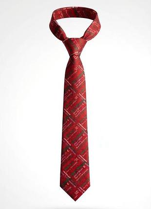 Новогодний мужской галстук m&s (marks & spencer)