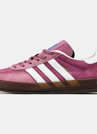 Кросівки adidas gazelle pink white
