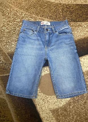Шорти levis сині джинсові