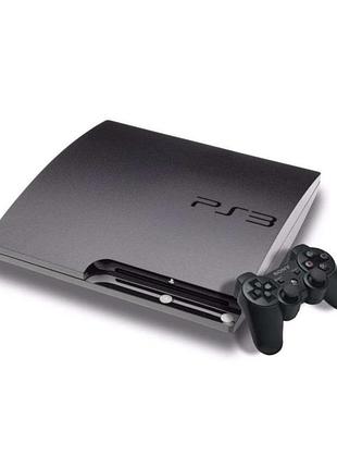 Sony playstation 3 slim 450gb игровая приставка p3