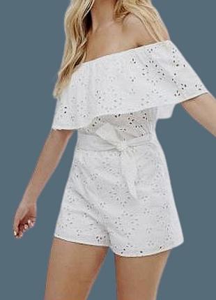 Бавовняний комбінезон бандо bershka, розмір s