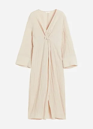 H&amp;m отличное платье миди не нуждается в глажке) р.м, можно l