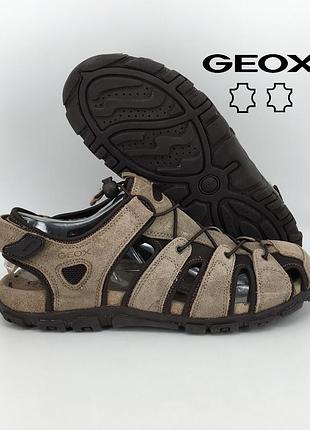 Чоловічі замшеві сандалі geox 46 оригінал