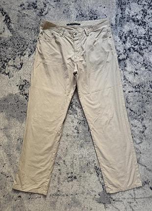 Брендовые мужские коттоновые штаны джинсы dockers levi’s, 36 размер.