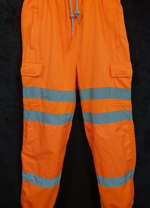 Робочі штани portwest, сигнальні. (для обхвату талії — 70 см/102 см) l. bangladesh.