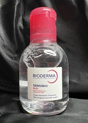 Bioderma sensibio h2o міцелярна вода 100мл