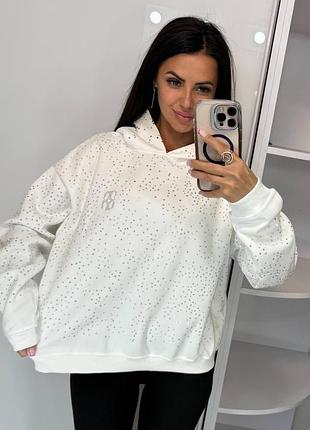Худі зі стразами 3
