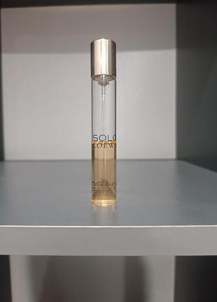 Lewe solo eau de toilette edt 15 ml (залочек ~7.5 ml), оригинал