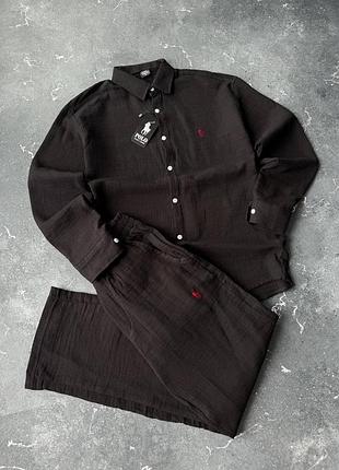 Чоловічий костюм сорочка+штани polo