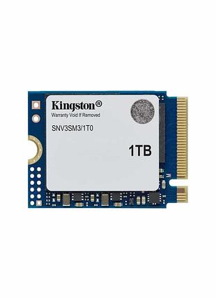 Накопичувач ssd m.2 kingston nv3 1000gb nvme 2230 pcie 4.0 x4 3d nand