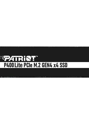 Накопичувач ssd m.2 patriot p400 lite 1tb nvme 1.4 2280 gen 4x4, 2700/3500 3d tlc