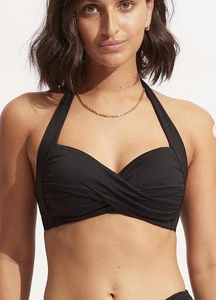 Новый,фирменный бюстгальтер-верх от купальника seafolly collective twist halter