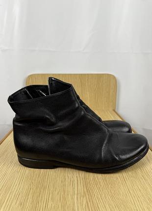 Ботинки кожаные