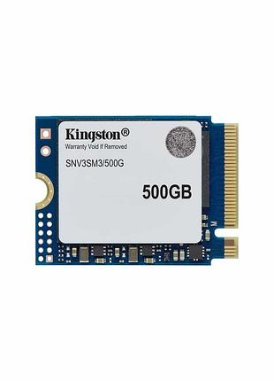 Накопичувач ssd m.2 kingston nv3 500gb nvme 2230 pcie 4.0 x4 3d nand