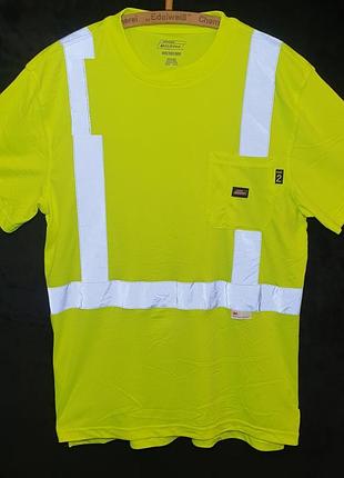 Рабочая сигнальная футболка dickies ( genuine ) . m . kenya