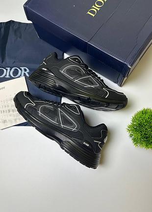 Кросівки dior b30 чорні/black