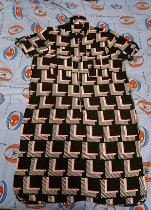 Жіноча віскозна літня сукня, міді, dorothy perkins, оригінал, р. eur 42