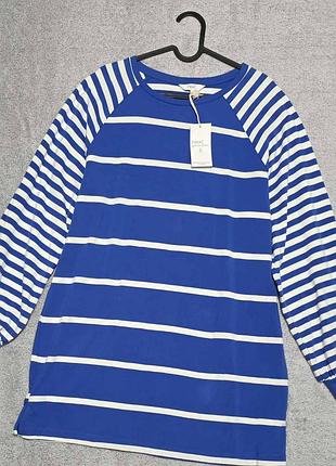 💙 туника next в морском стиле | новая с биркой | u9 16 / eur 44 (l-xl)