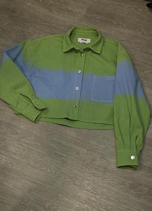 Джинсовая кофта от бренда "msgm" 3