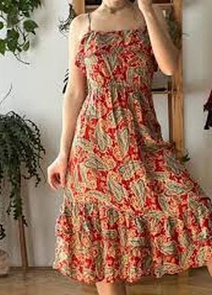 Плаття сукня сарафан натуральна віскоза primark