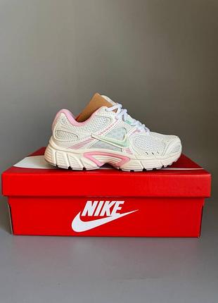 Кроссовки мужские, кроссовки женские, 1в1 люкс качество, кожа, nike v5rnr white/pink брак 1052, sky-nik-0844-1052