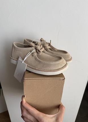 Туфлі шкіряні zara