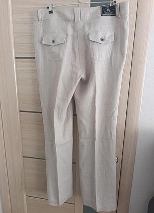 Лляні брюки paul costelloe dressage (100% льон), розмір 52 (eur 46 / uk 18)
