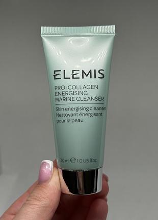 Elemis pro-collagen energising marine cleanser енергетичний очищуючий гель проти зморшок 30мл
