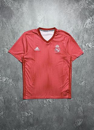 Vintage винтажная футболка джерси adidas real madrid адидас реал мадрид big logo lampas size l размер л