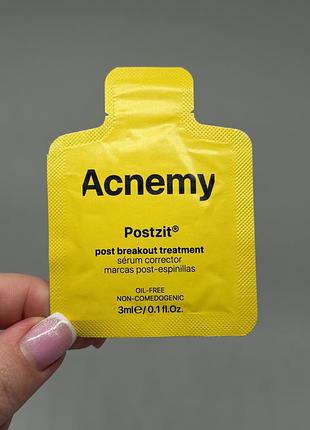 Acnemy postzit anti-blemish serum сироватка від постакне та висипань, 3мл
