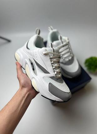 Кросівки dior b22 білі 41-42