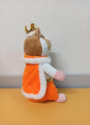Мягкая игрушка хомяк король 5
