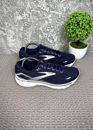Brooks ghost 15 кроссовки 40 размер спортивные синие