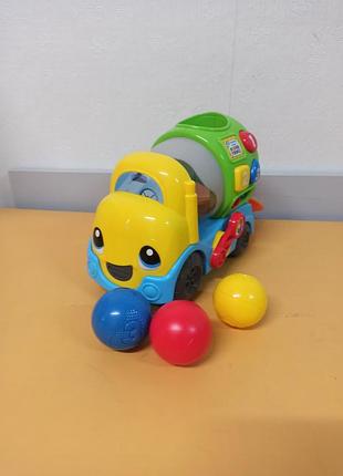 Розвиваюча іграшка машина бетонозмішувач leapfrog tumble & learn color mixer.
