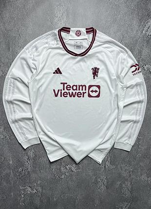 Vintage винтажный лонгслив джерси adidas manchester united адидас манчестер юнайтед big ligo size 2xl