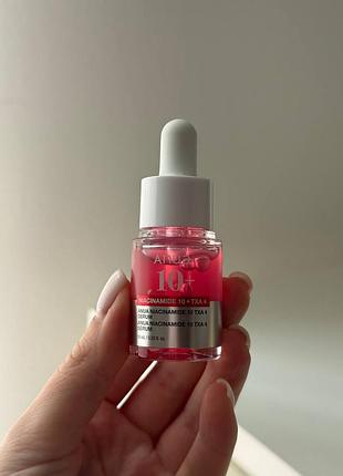 Освітлююча сироватка з ніацинамідом anua niacinamide 10% + txa 4% serum