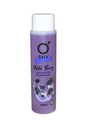 Гель для душу 400мл wild berry тм oshy
