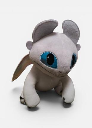 Мягкая игрушка дневная фурия от dreamworks, оригинал, 35 см