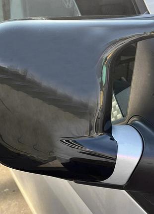 Накладки на дзеркала rline-look (2 шт) для volkswagen caddy 2010-2015 рр