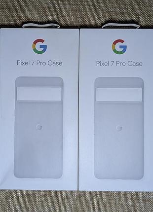 Чехол google pixel 7 pro chalk оригинальный от google