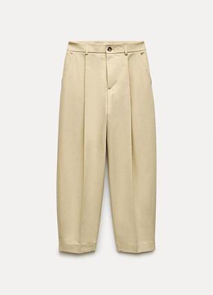 Брюки банани, барельлег хл zara