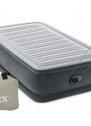Intex 64412 (191 x 99 x 46 см) надувне ліжко