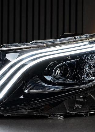 Передние фары led в стиле maybach (для vito, комплект 2 шт.) для mercedes vito/v-class w447 2014- гг