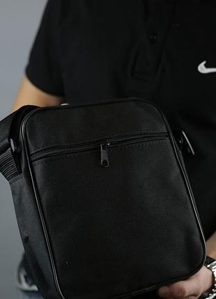 Сумка месенджер барсетка чорна the north face 3