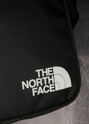 Сумка черная the north face, мессенджер мужской, борсетка тн 4