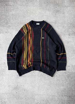 Lacoste vintage coogi style вінтажний светр